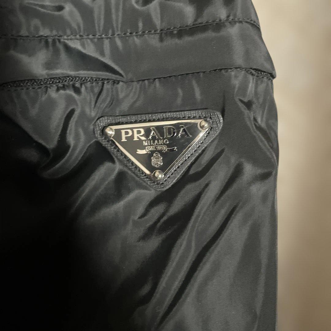 【美品】 PRADA プラダ 三角ロゴ アーカイブナイロンジャケット