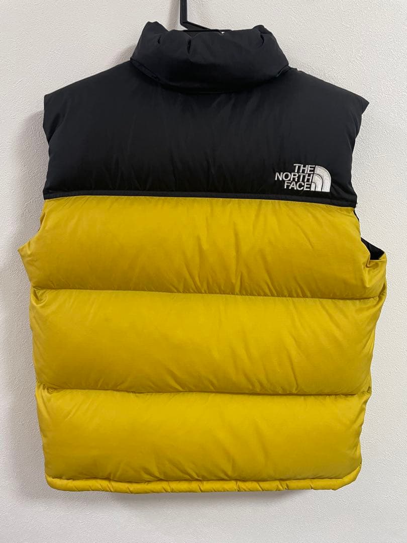 THE NORTH FACE ダウンベスト XL 黒/黄色　値下げ不可
