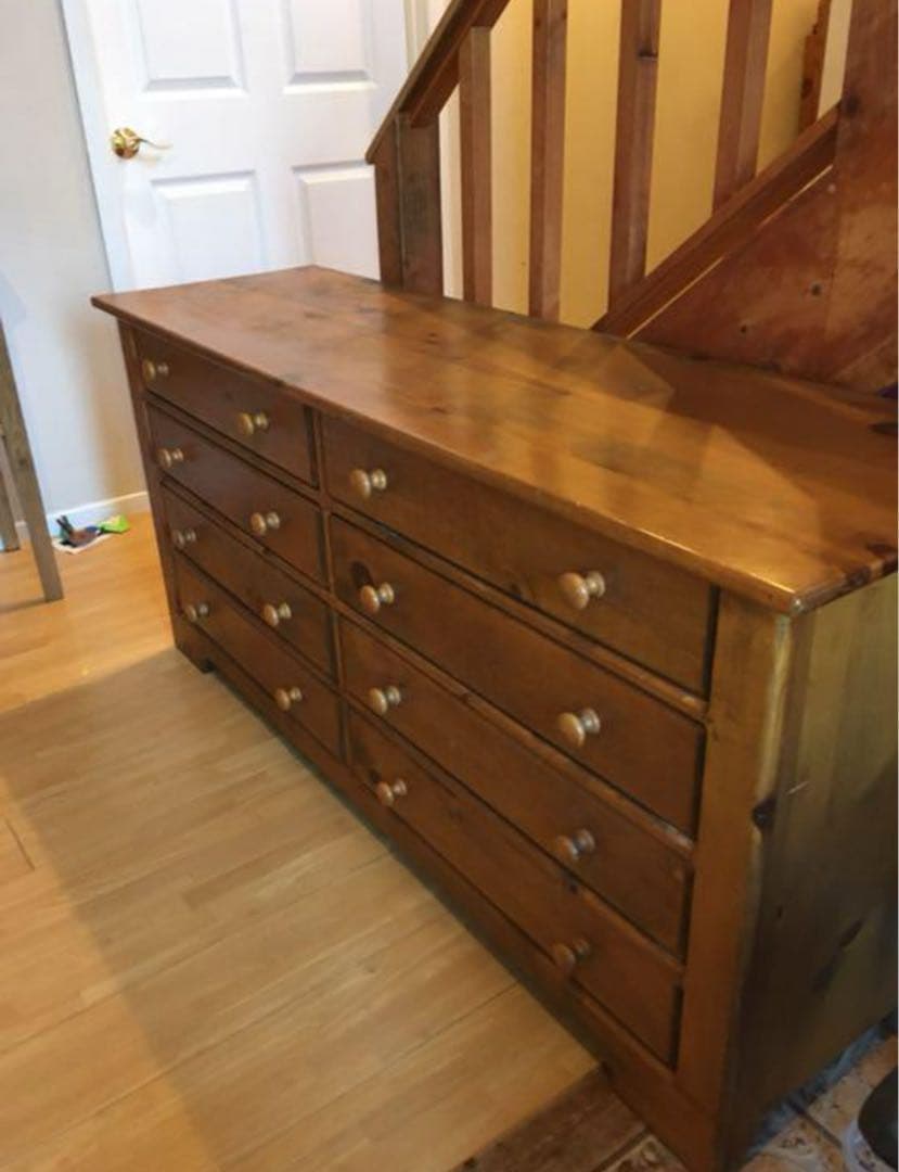 パイン材　無垢材　チェスト　vintage chest ペニーワイズ　コスガ