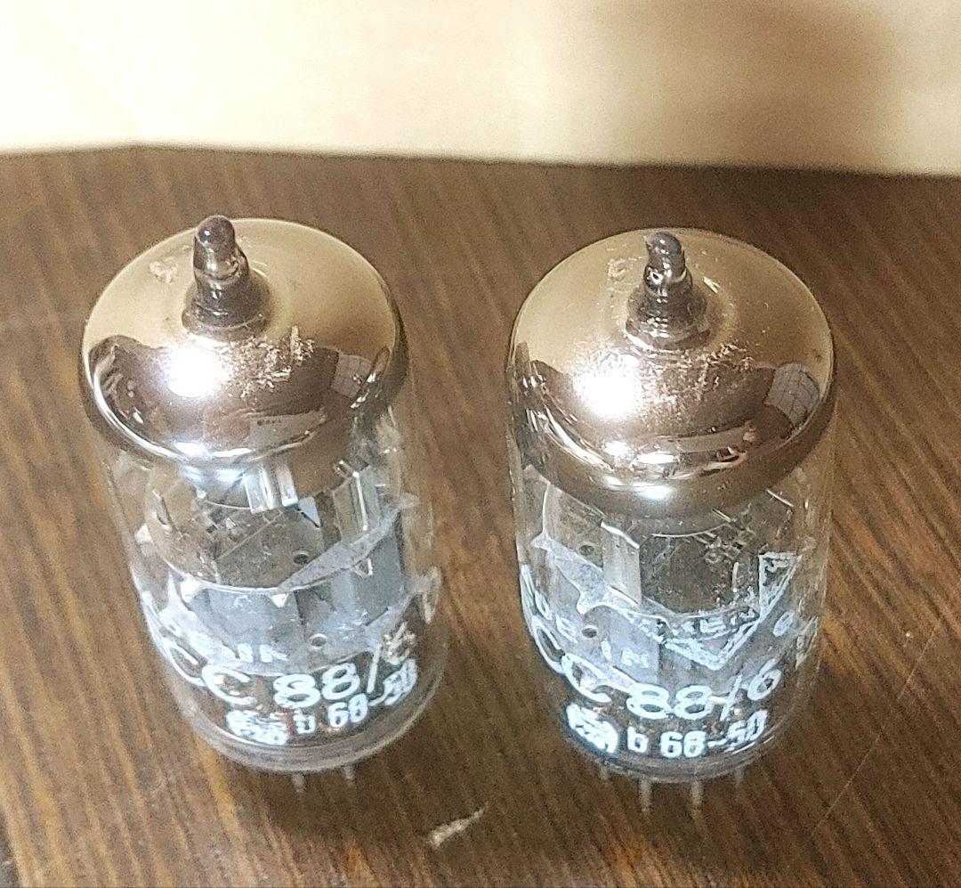 Y*i様 ★Telefunken ECC88/6DJ8 真空管 2本セット　ダイ
