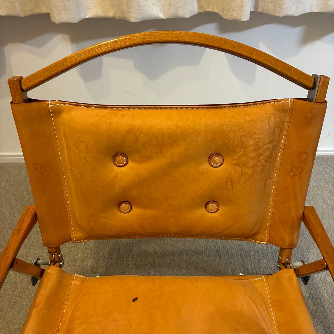 ピノワークス レザークッション カーミットチェアワイド NOVITA付き