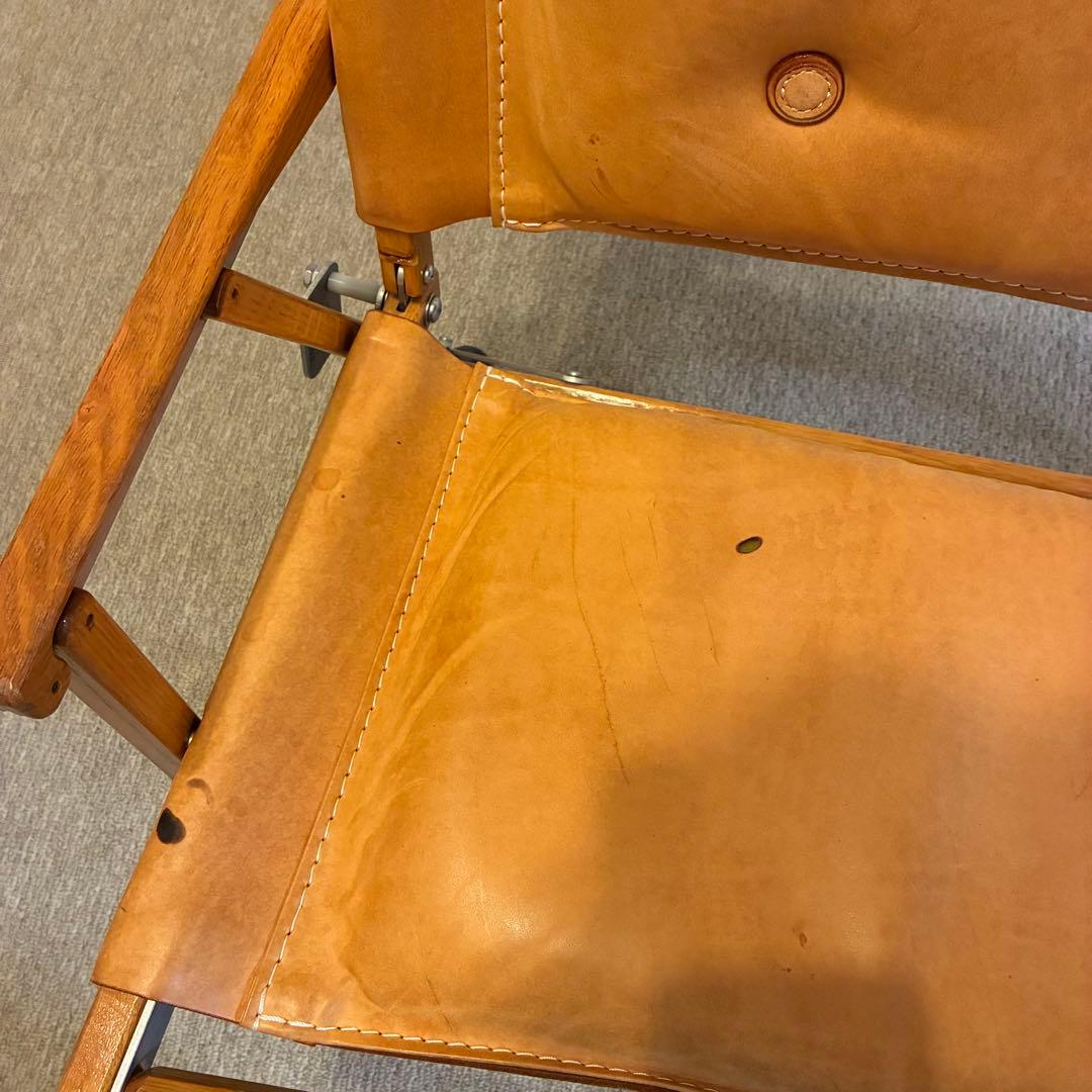 ピノワークス レザークッション カーミットチェアワイド NOVITA付き