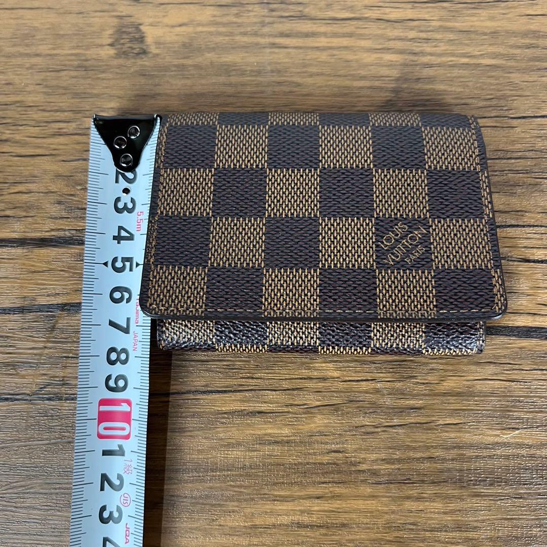 【美品】LOUISVUITTON ダミエ カードケース 名刺入れ