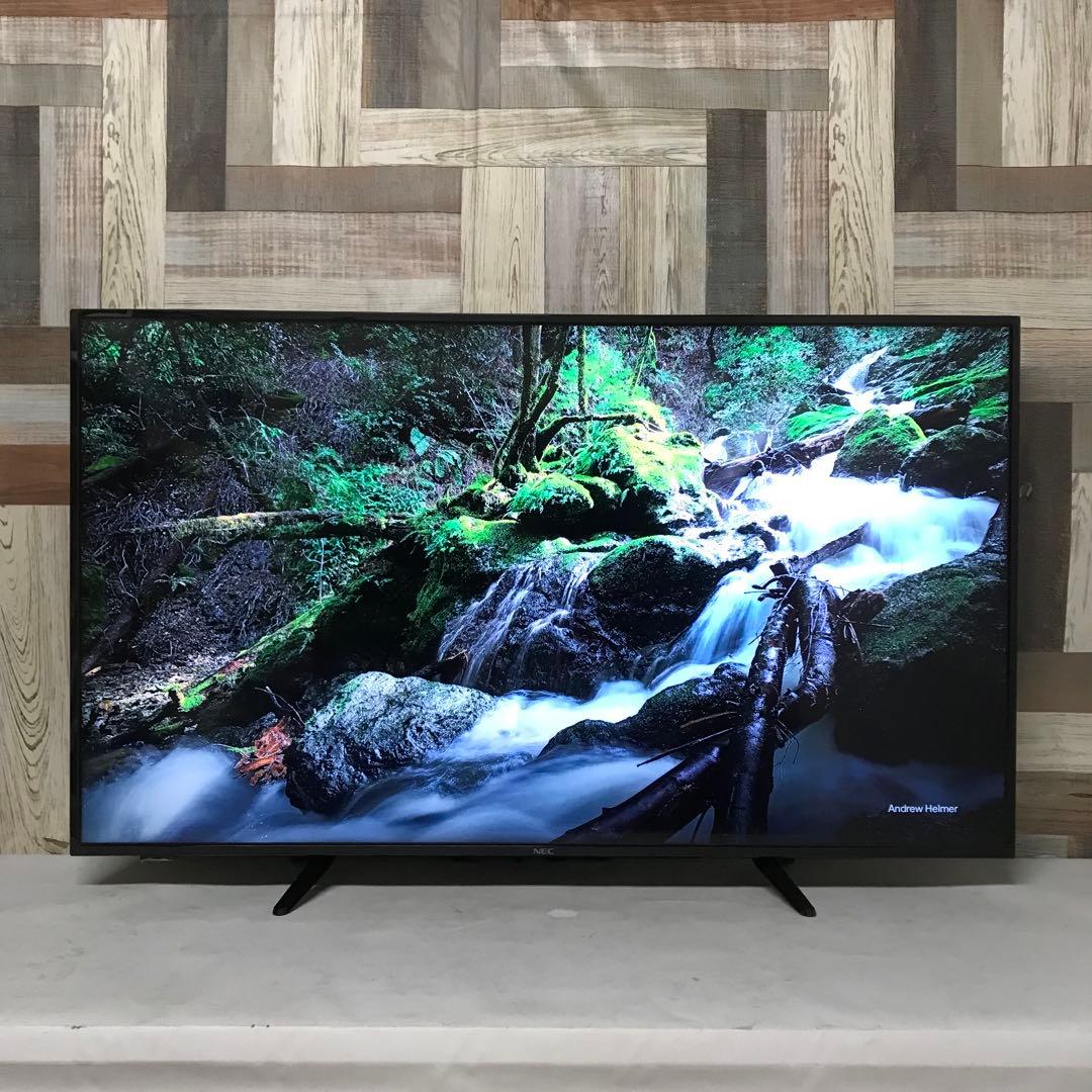 即日受渡❣️全国送料込スリムデザインNEC4K液晶HDR50インチモニター