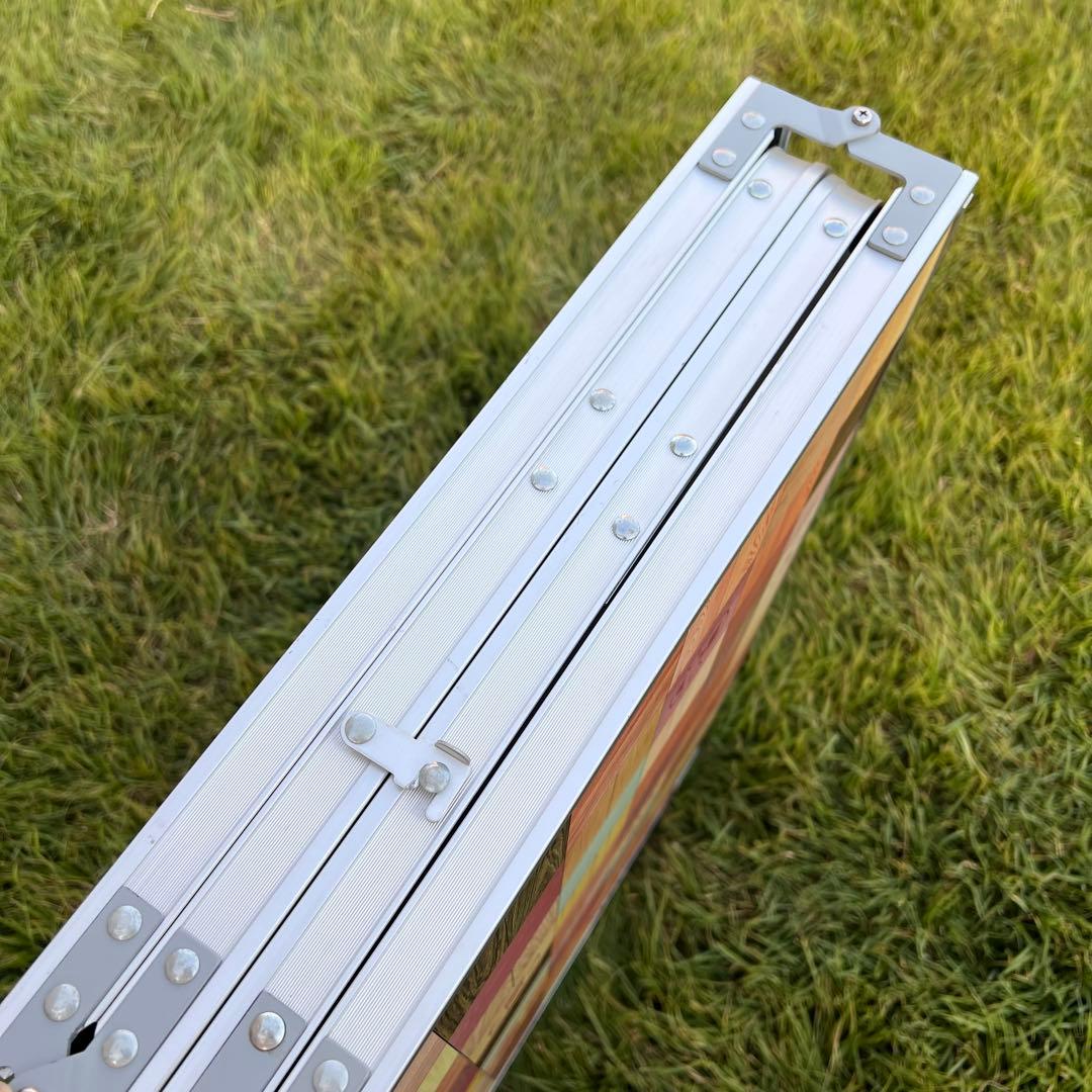 【美品】Coleman ナチュラルモザイク リビングテーブル 180プラス