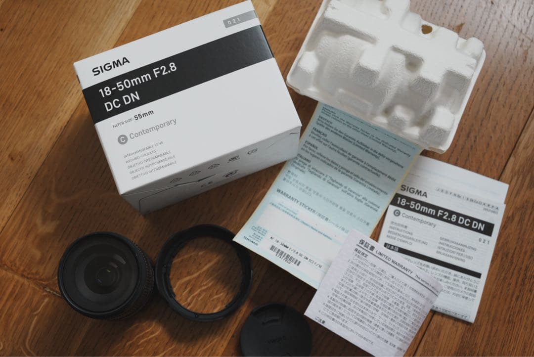 SIGMA 18-50mm F2.8 DC DN ズームレンズsony E
