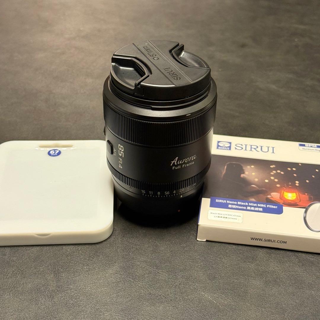 SIRUI AURORA 85mm F1.4 Zマウント 単焦点レンズ