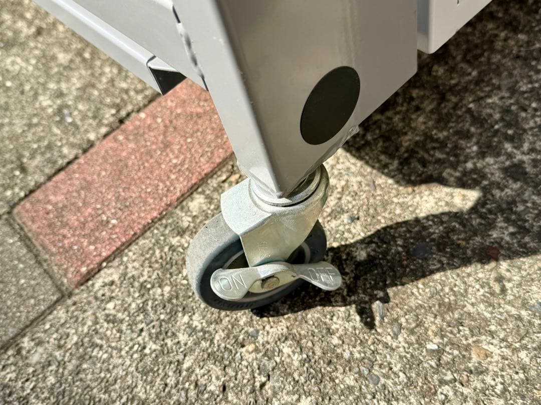 ス*パ様 【美品✨】テラモト　ロック式傘立　キーレス傘立SD2　折りたたみ式　3