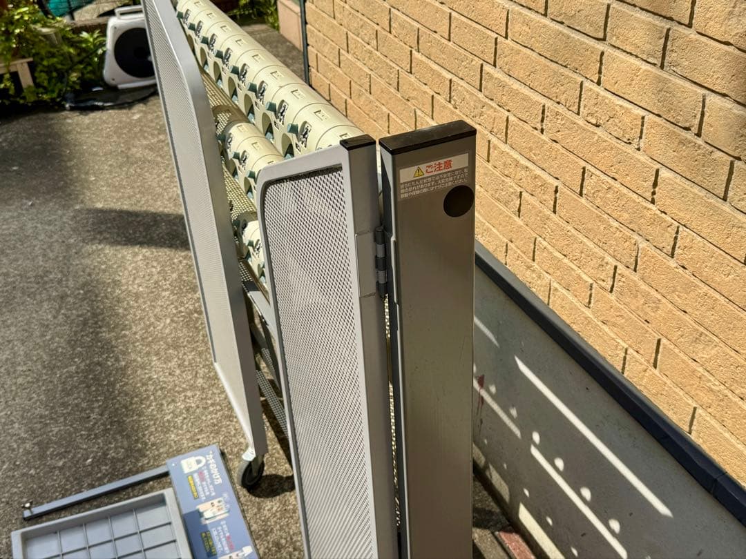 ス*パ様 【美品✨】テラモト　ロック式傘立　キーレス傘立SD2　折りたたみ式　3