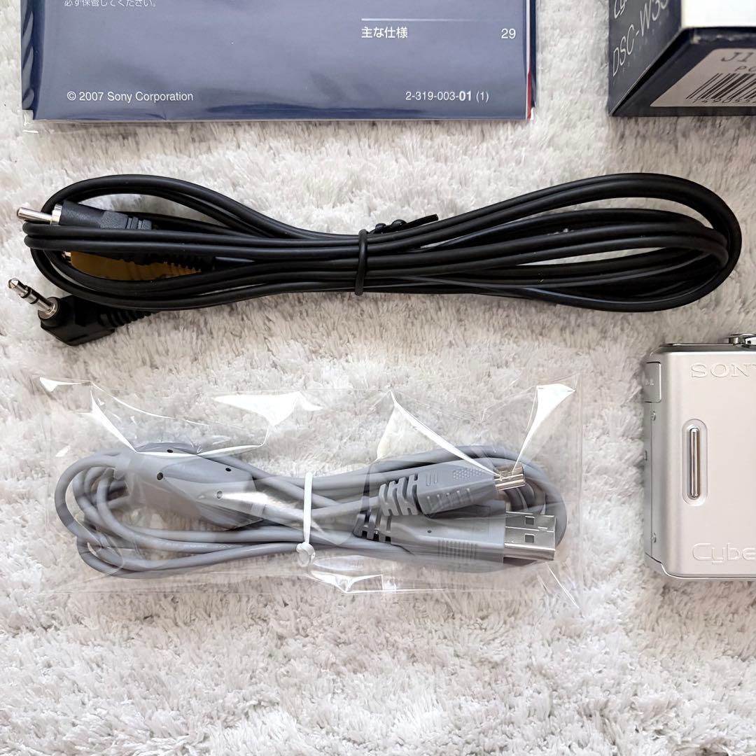 美品【動作品】SONY ソニー Cyber-Shot DSC-W35 シルバー