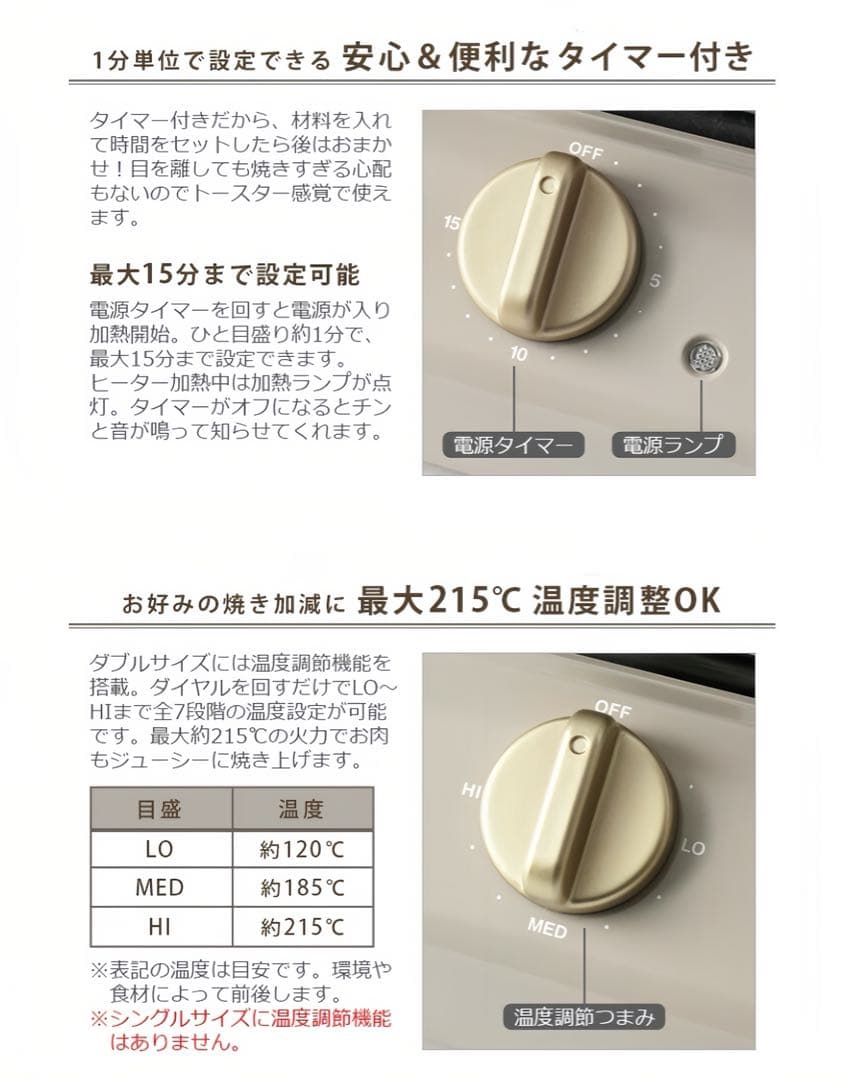 ◆プレート4枚セットでかなりお得◆ BRUNO グリルサンドメーカー ダブル