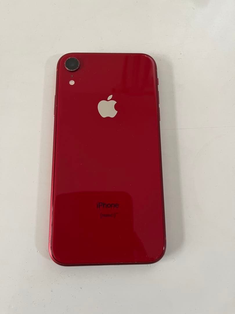 iPhoneXR レッド 128GB 本体のみ SIMフリー