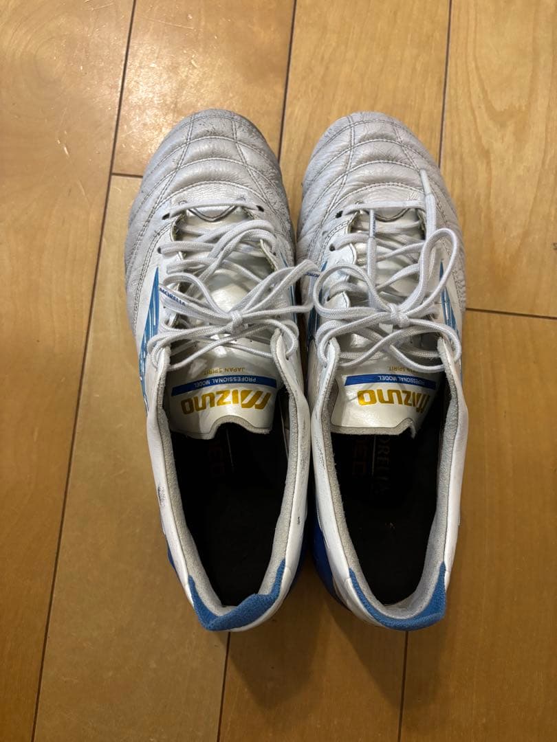 Mizuno モレリアネオ4 シューズキーパー 袋付き 限定色 水色 サッカー