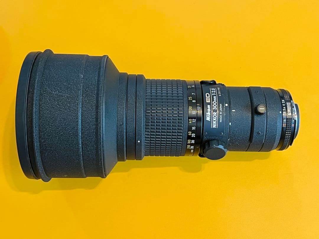 美品 Nikon Nikkor ED初期 300mm F2.8 望遠レンズ MF