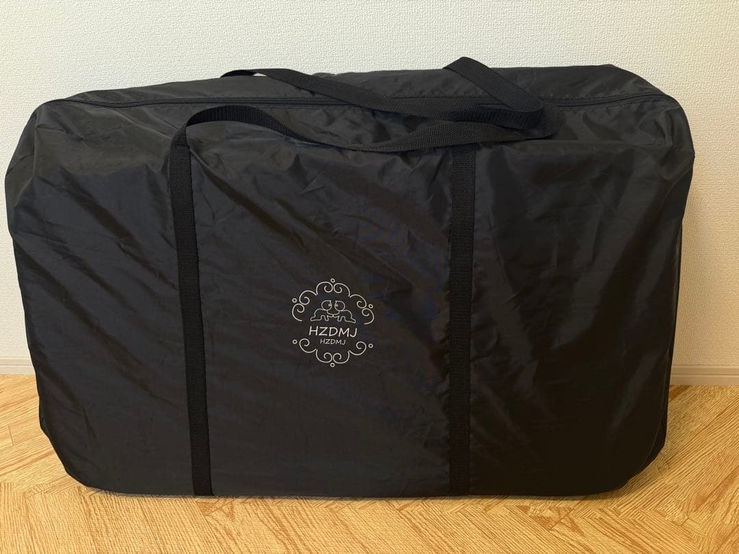 HZDMJベビーベット　グレー　持ち運び可能