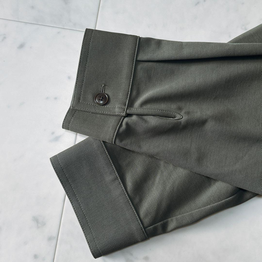 極美品 コグザビックスモーク ゆったり サファリシャツ ロングシャツ コクーン