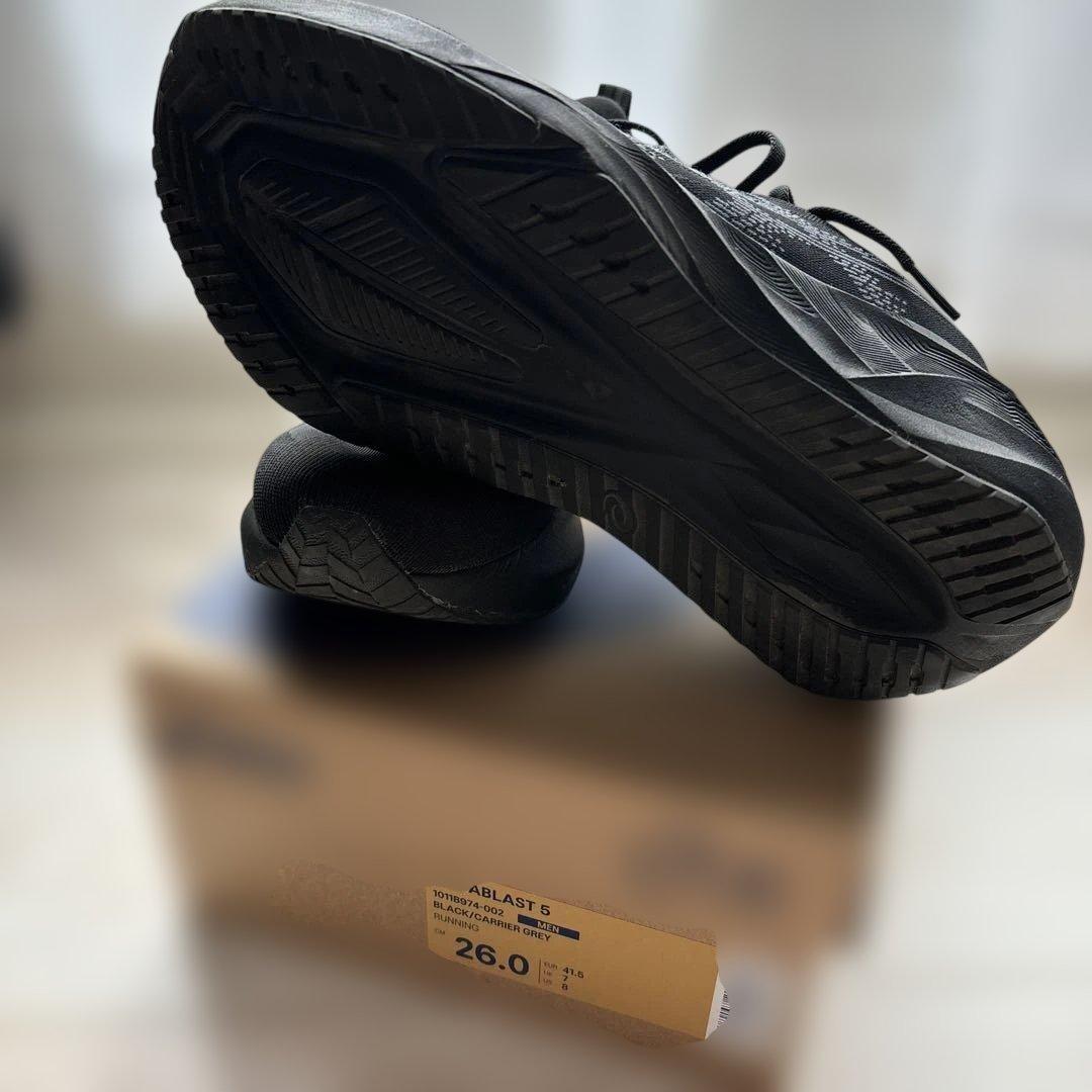 ノヴァブラスト 5 ブラック 26.0cm