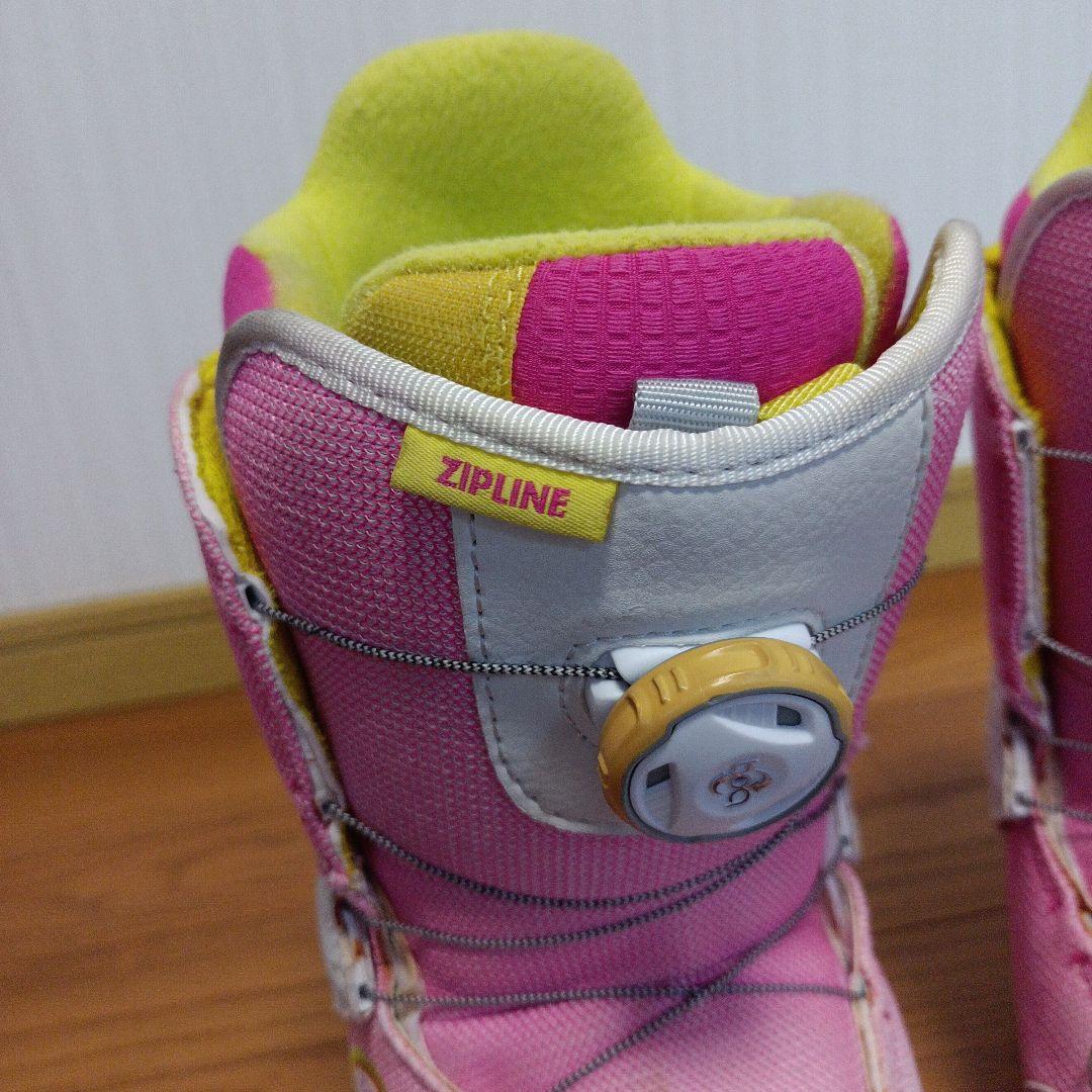 【良品】BURTON　ZIPLINE スノーボードブーツ　23.0