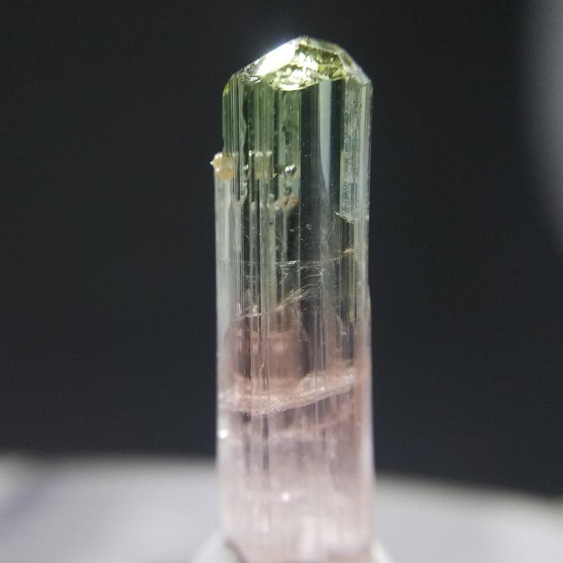 353 バイカラー トルマリン コンゴ産 結晶 原石