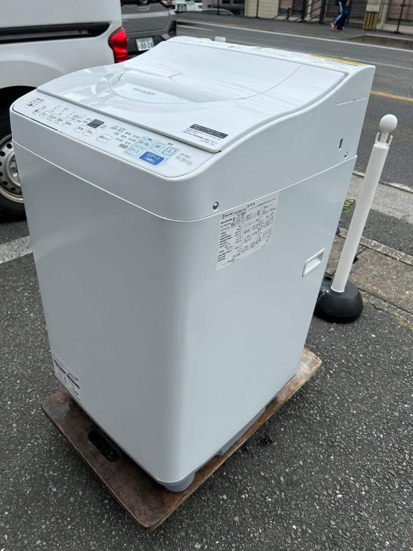 【福岡市限定】洗濯機 シャープ 2023年 6.5㎏ 【安心の3ヶ月保証】