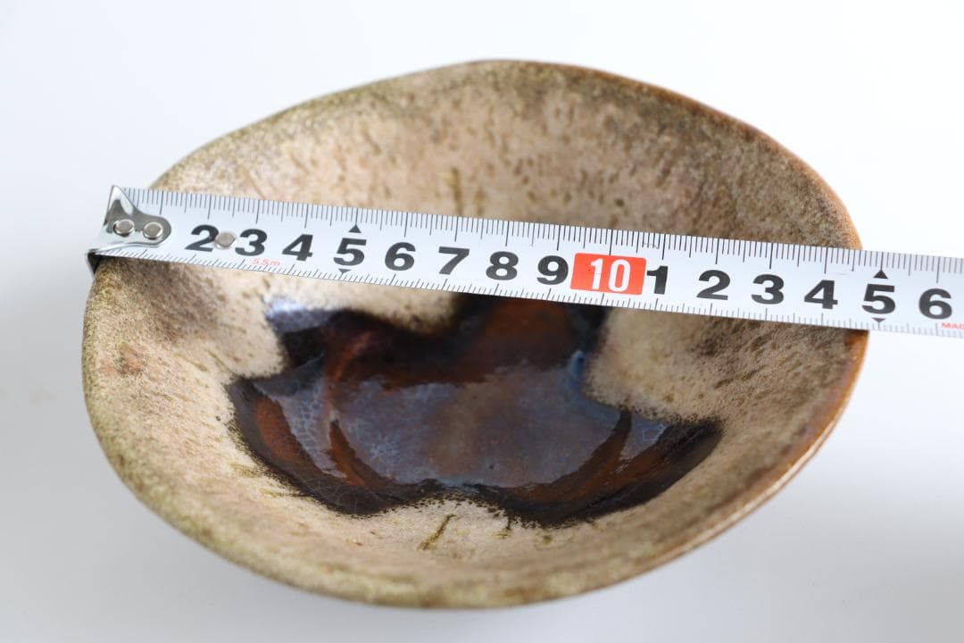 茶道具 大樋長阿弥 平茶碗 夏 共箱