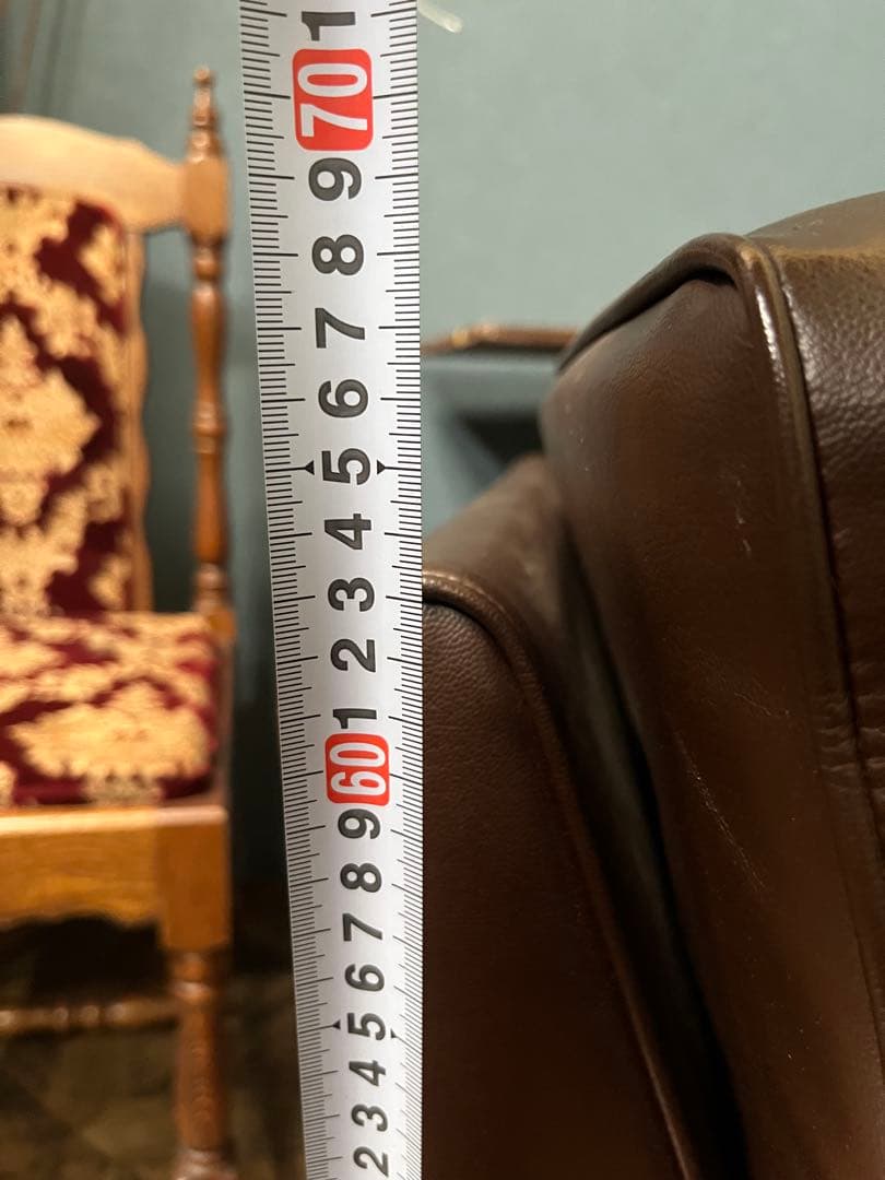 カリモク家具 1人掛けソファ シングル アンティーク 昭和レトロ 応接