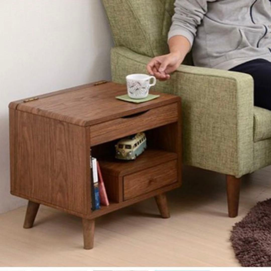 美品　ブラウン 鏡付きドレッサー 引き出し付き