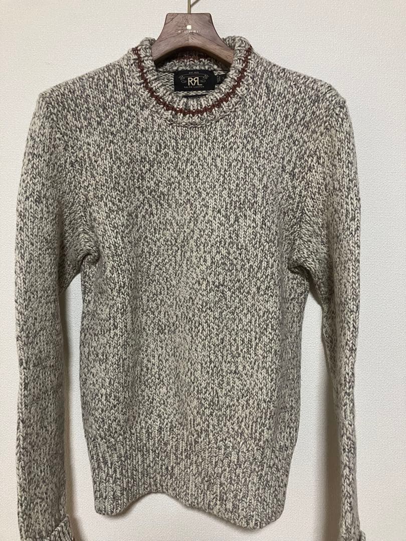 RRL ダブルアールエル　ニットセーター　S