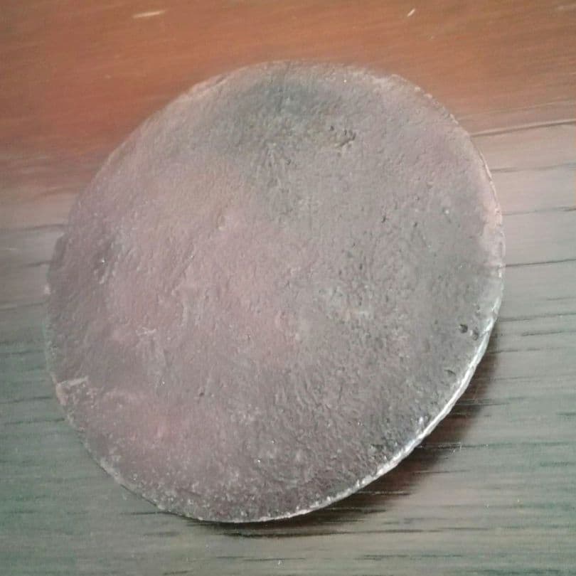 逸品　鉄味最高　古鉄　平安省鋳堂　蓋物　小物入れ　明治金工　和骨董