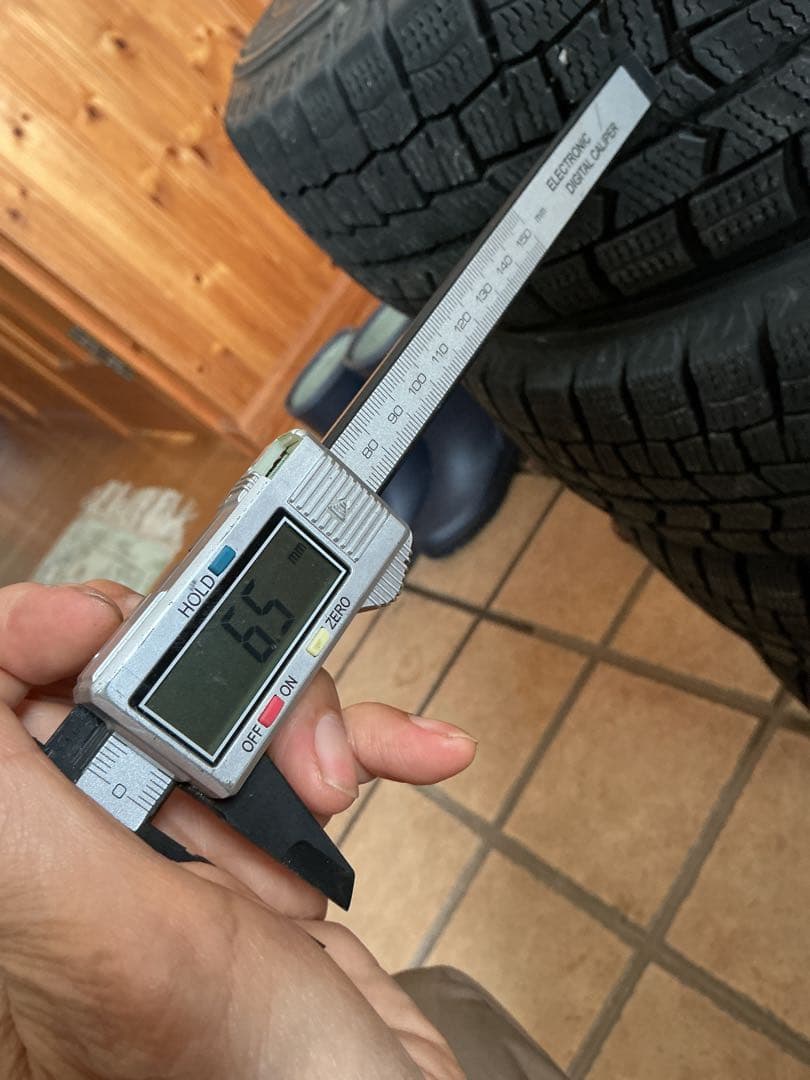 ② 155/65R13ダンロップ スタッドレスアルミホイール 2本セット送料無料