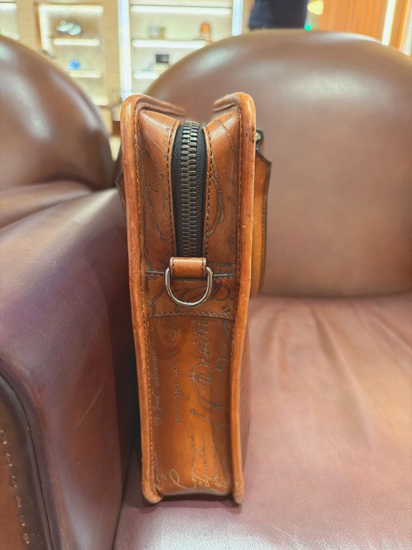 【定価62万希少5スタンプ】ベルルッティアンジュールトートバッグ　ビジネスバッグ