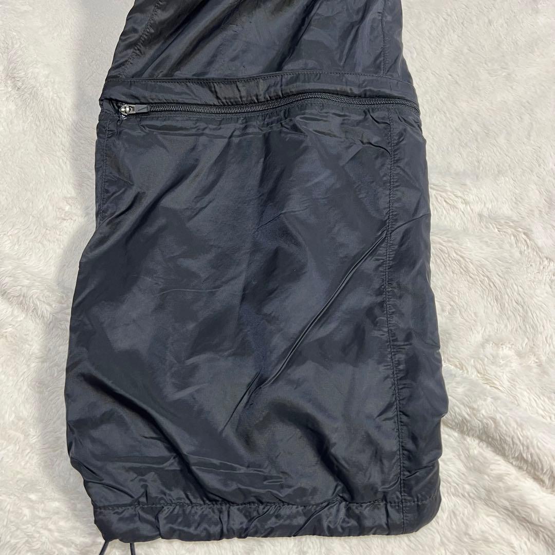 NIKE ナイロンセットアップ パープル&ブラック XL