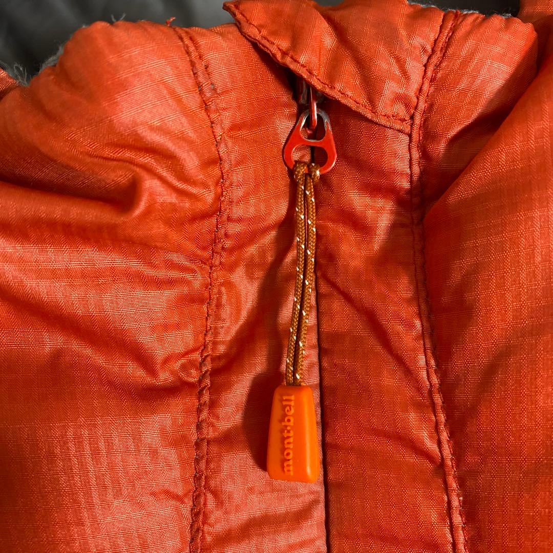 montbell ライトアルパインダウンパーカダウンジャケット廃盤モデルオレンジ