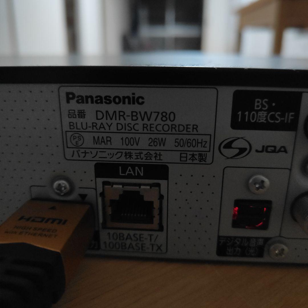 レコーダー Panasonic DMR-BW780