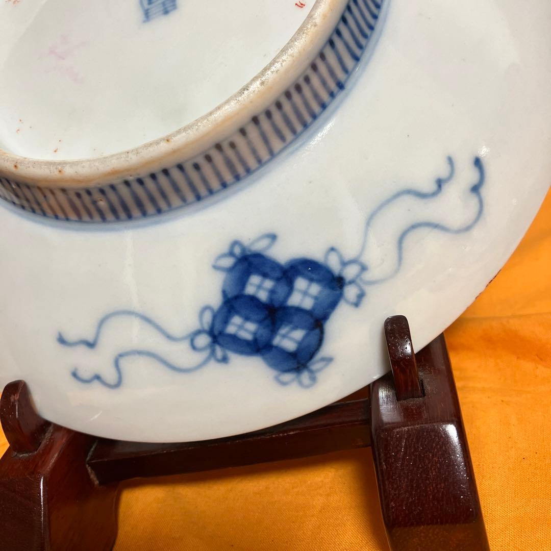 色鍋島　鳥　古美術