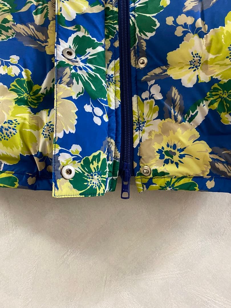 美品 Callaway 2wayダウンジャケット S ダブルジップ 花柄 総柄