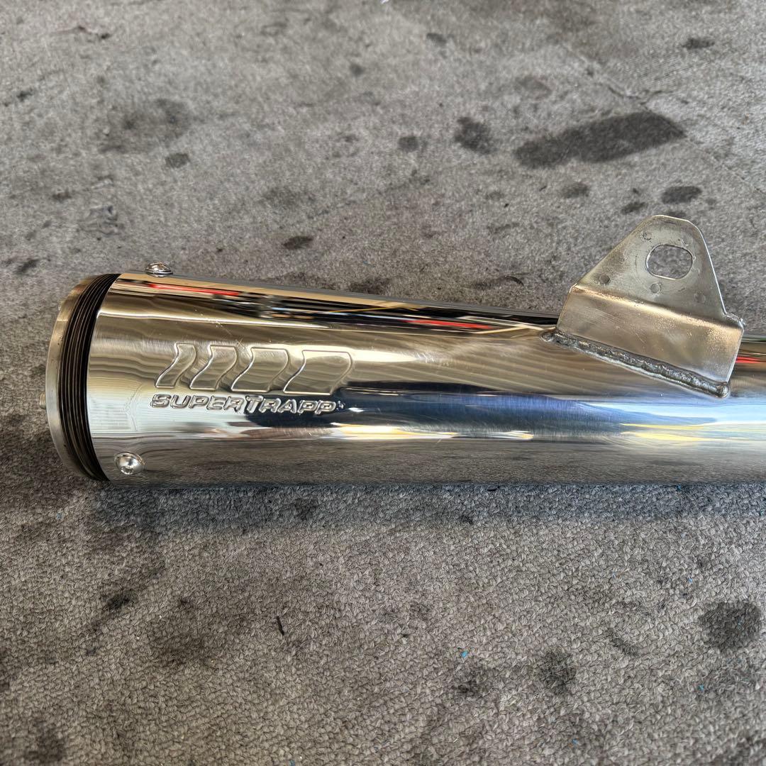 SR400 スーパートラップ フルエキマフラー