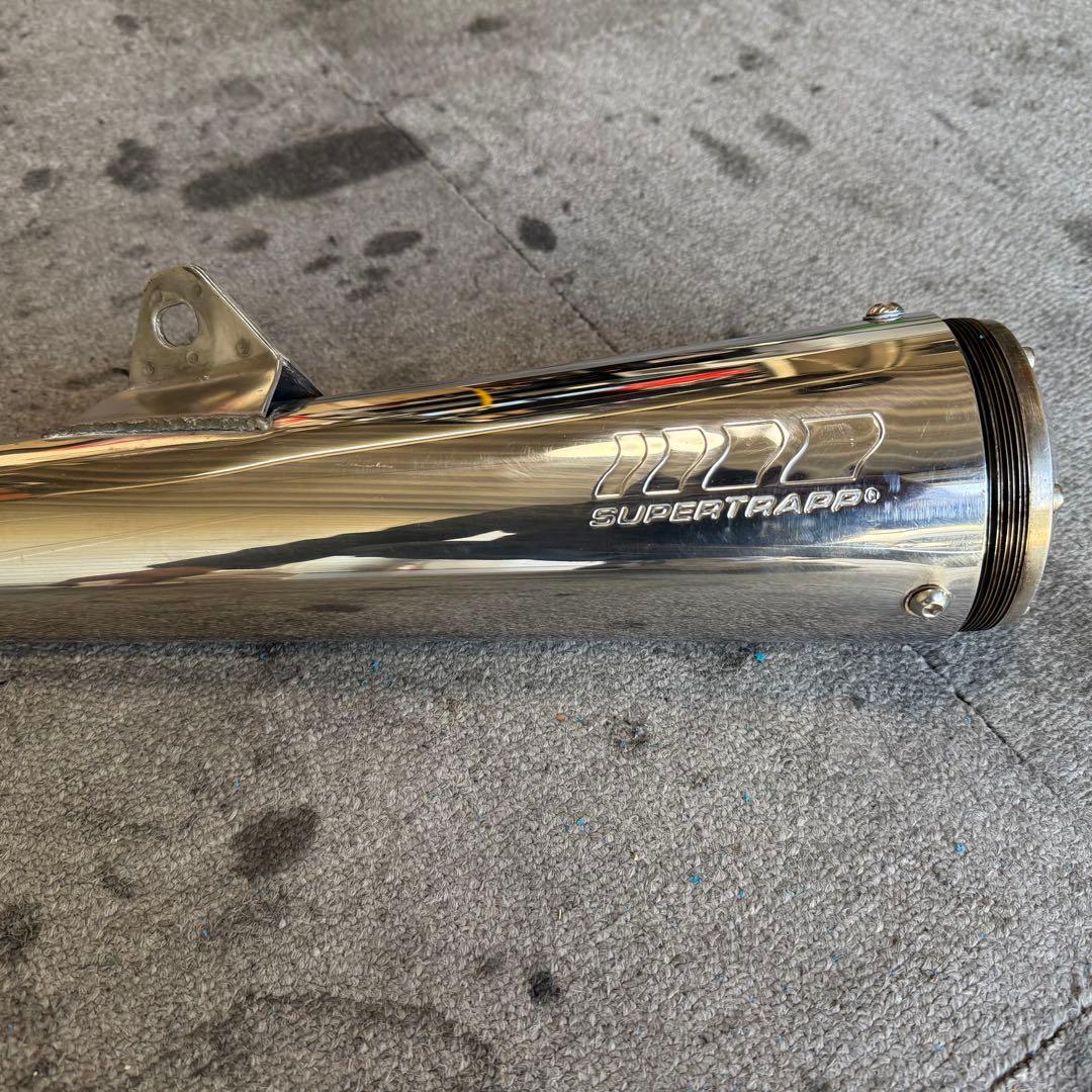 SR400 スーパートラップ フルエキマフラー