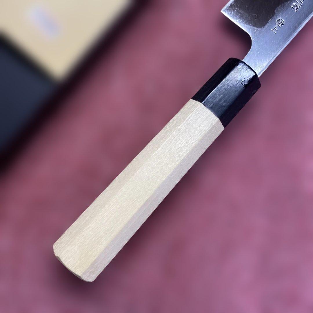 青二鋼　勘所切付型特製万能和包丁　240㎜ 8寸