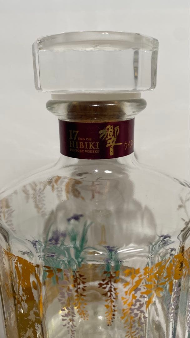 サントリーウイスキー 響17年 意匠ボトル 白鷺　空瓶