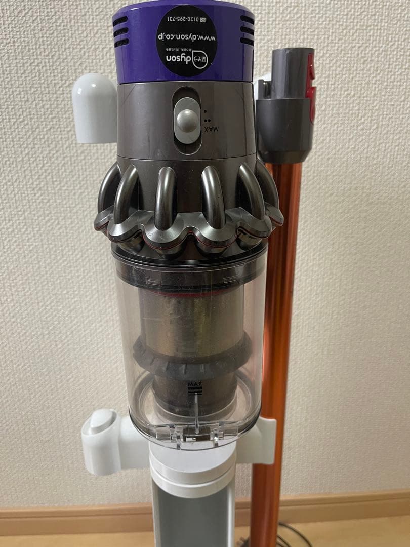 【美品】ダイソン V10 SV12　純正フロアドック付エコーモード69分