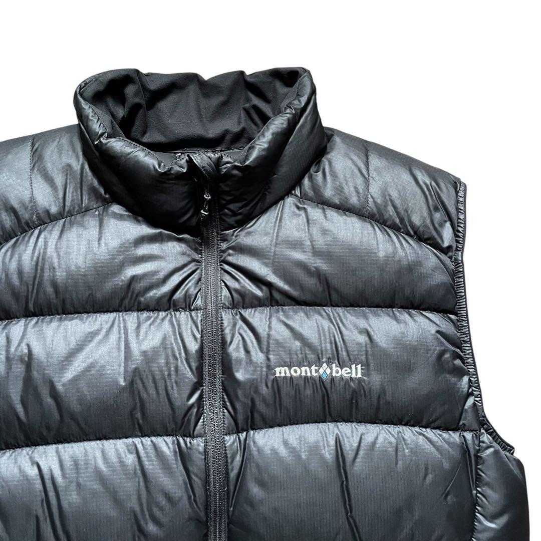 mont-bell モンベル EX800 ダウンベスト ブラック