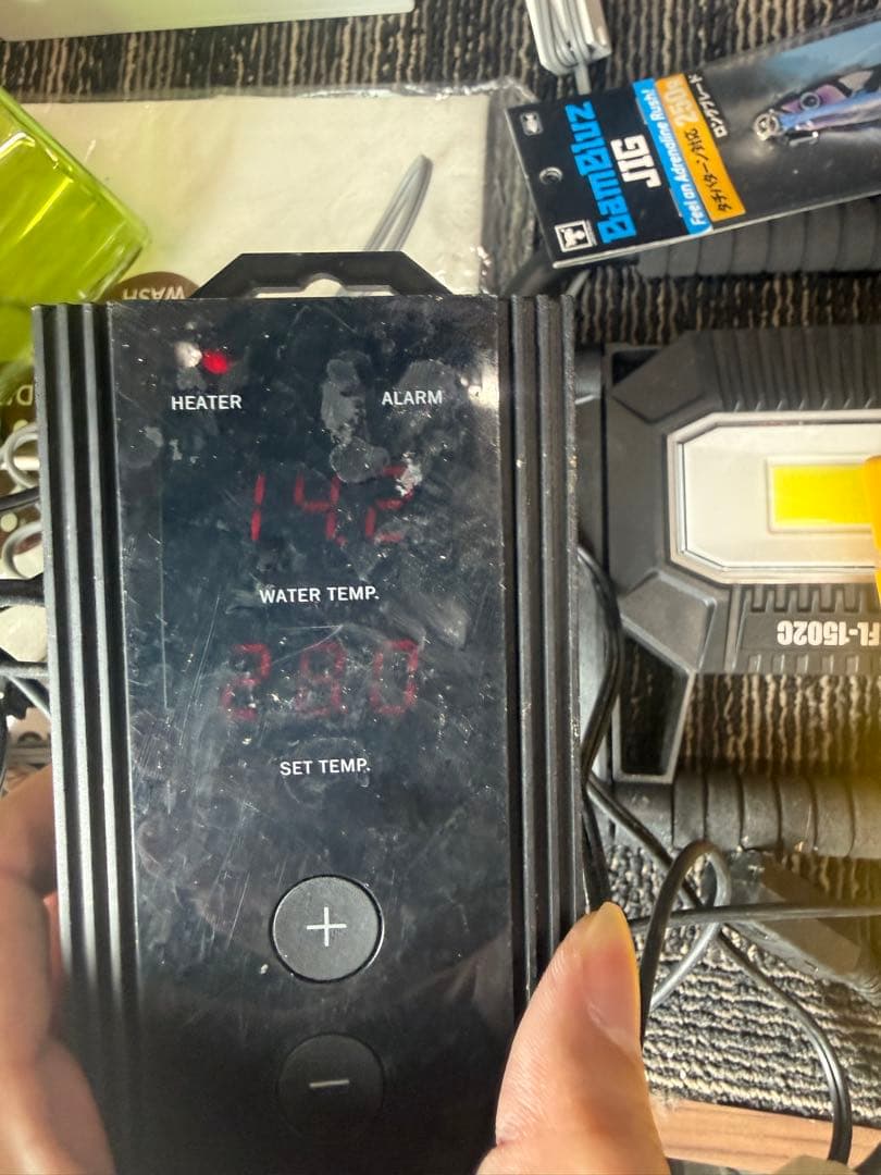 NISSO SEAPLEX V-1000 ヒーター 500Wと300w