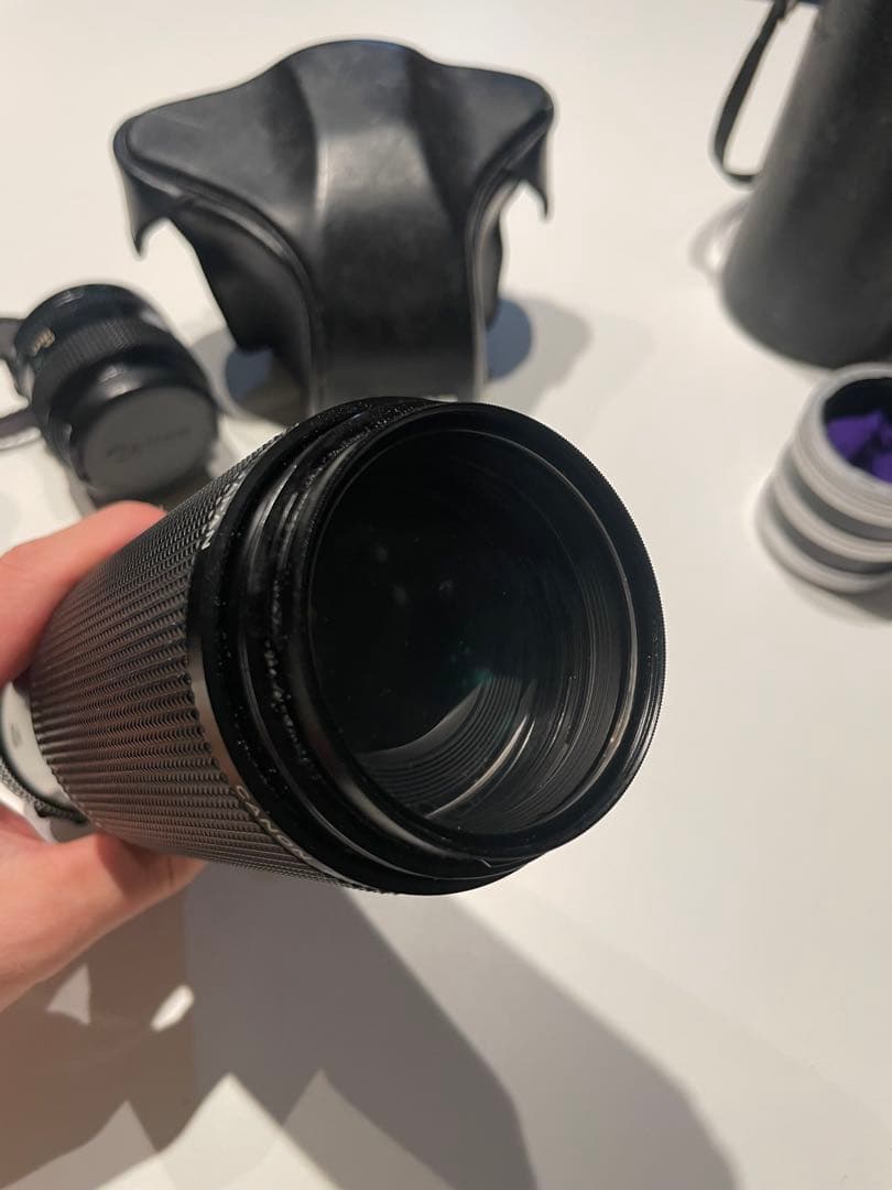 Canon F-1 一眼レフカメラ　レンズセット　カバン付