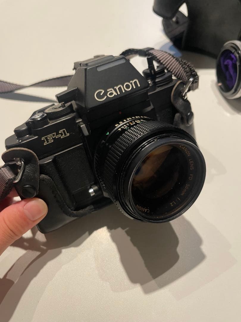 Canon F-1 一眼レフカメラ　レンズセット　カバン付