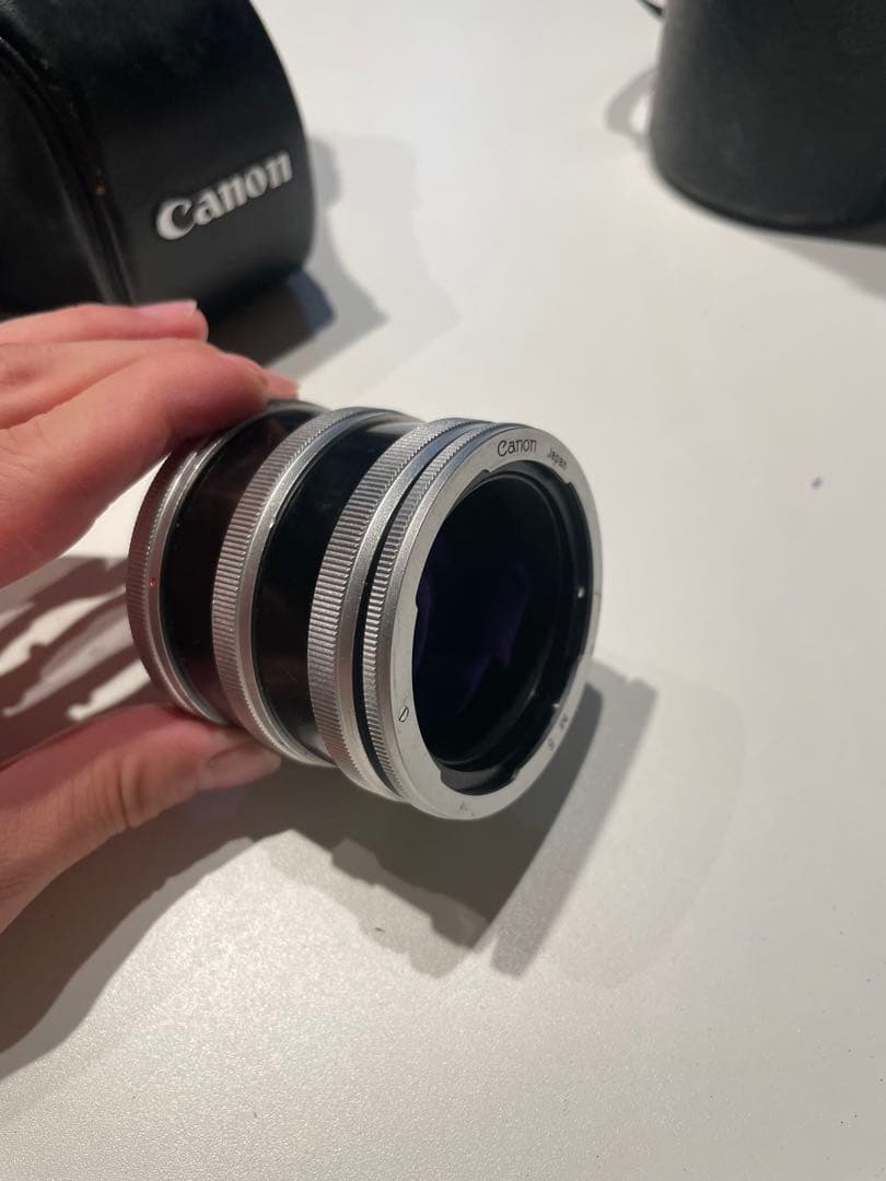 Canon F-1 一眼レフカメラ　レンズセット　カバン付