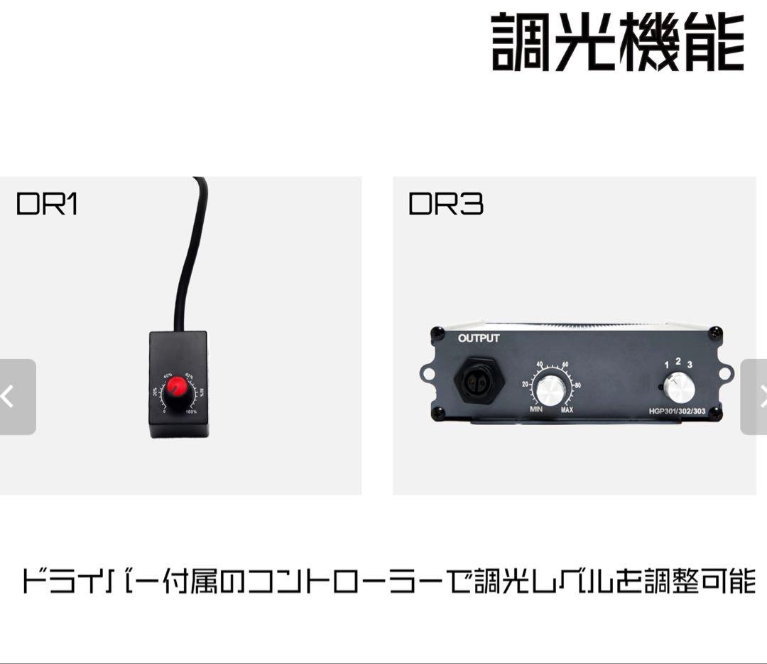 Helios Green LED PRO 3枚　ドライバーセット