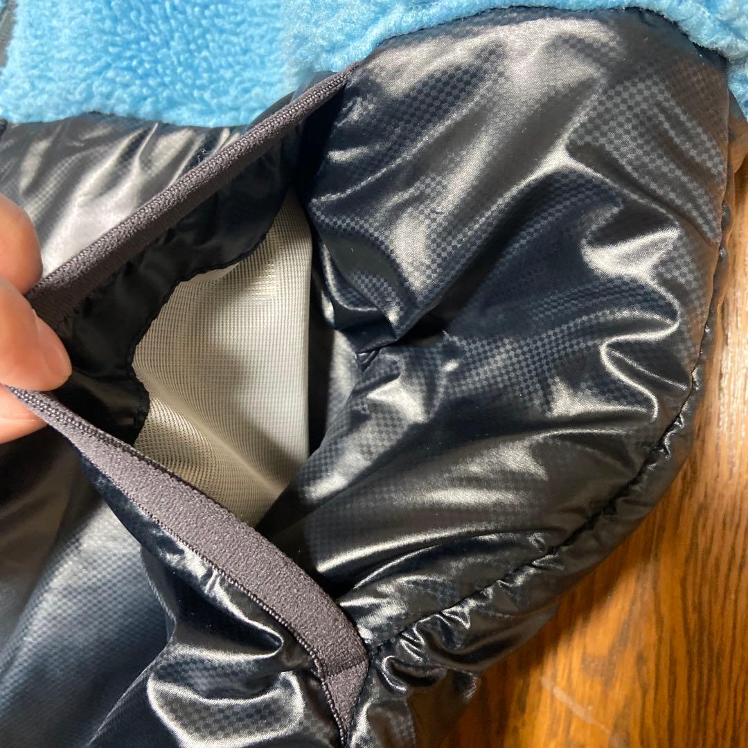 希少サイズ ヨネックス ボアリバーシブルジャケット ブルー xo