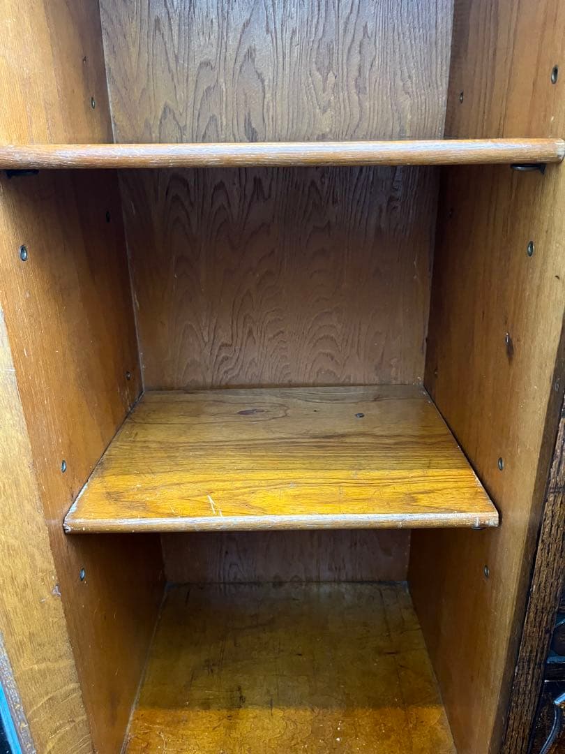 イギリス　アンティーク　サイドバイサイド　ライティングビューロー