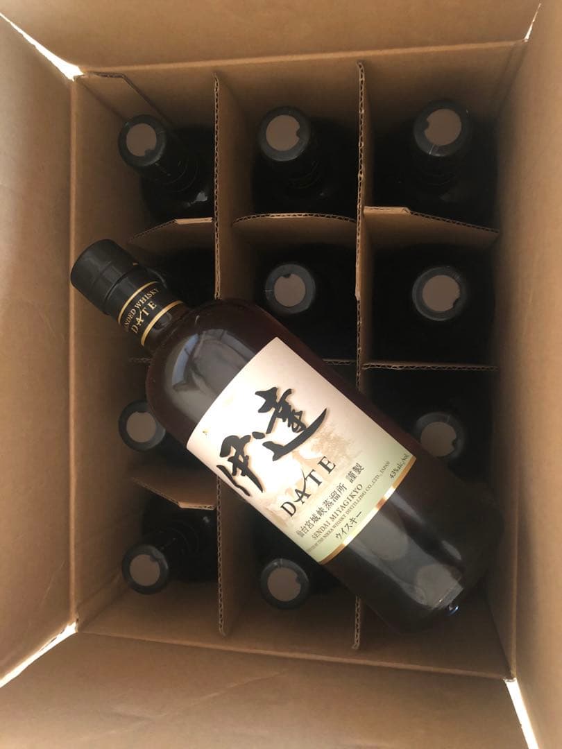 ニッカ 伊達 宮城県限定 ウイスキー 700ml 12本 1ケース 入手困難品